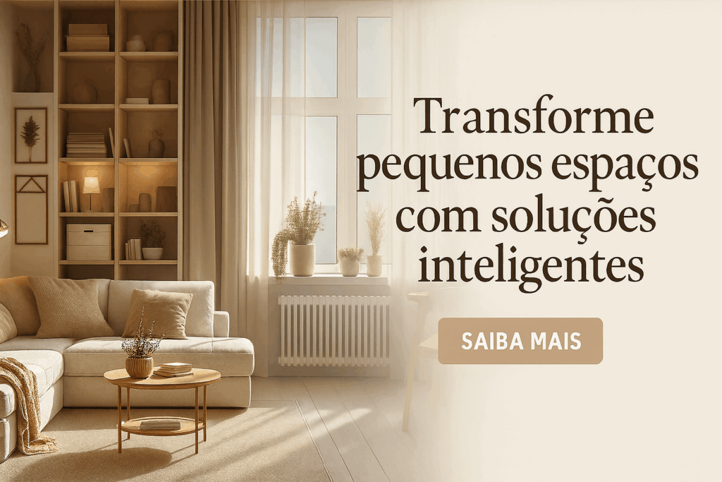 E-book Transforme Espaços pequenos